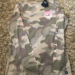 Camo Long Sleeve W Pink